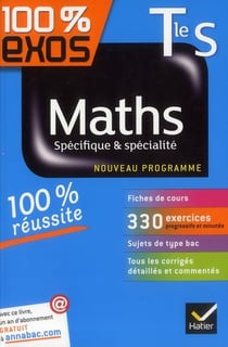100% exos - mathématiques - terminale s - enseignement spécifique et de spécialité