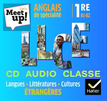 Let's meet up ! : anglais - 1re - B1>B2 - coffret CD classe LLCE (édition 2019)