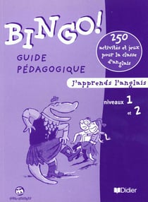 J'apprends l'anglais - niveau 1 et  2 - guide pédagogique