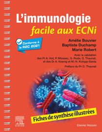 L'immunologie facile aux ECNI : fiches de synthèse illustrées