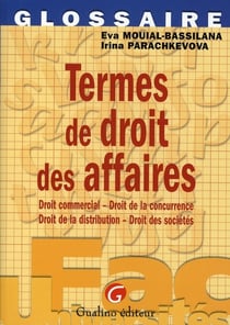 Termes de droits des affaires