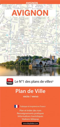Avignon : Plan de ville (édition 2024)