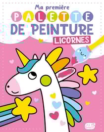 Ma première palette de peinture : licornes