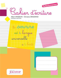 Cahier d'écriture perfectionnement