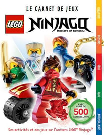 Lego Ninjago - masters of Spinjitzu : le carnet de jeux