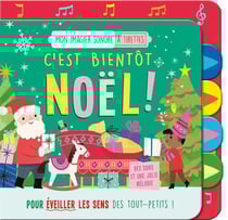 Mon imagier sonore : C'est bientôt noël ! mon imagier sonore à tirettes