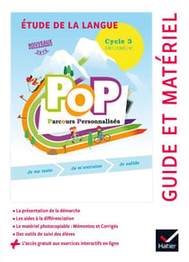 POP Parcours personnalisés - Etude de la langue Cycle 3 Éd. 2017  -  Guide pédagogique