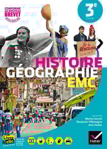 Histoire-géographie, enseignement moral et civique - manuel de l'élève - 3ème - format compact (édition 2016)