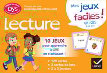 Mes jeux de lecture facile ! CP, CE1 - dys