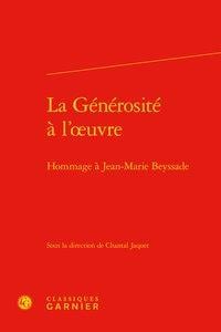 La générosité à l'oeuvre - hommage à jean-marie beyssade