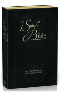 Bible d'étude Segond NEG MacArthur