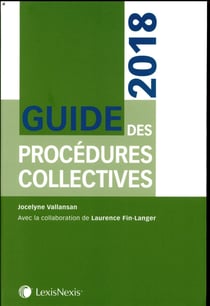 Guide des procédures collectives (édition 2018)