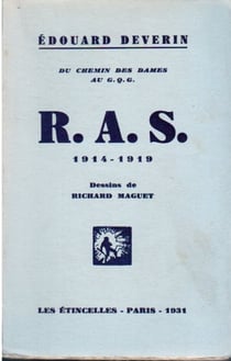 R.a.s. du chemin des dames au g.q.g. 1914-1918