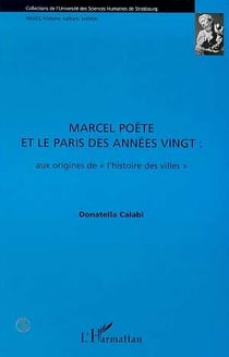 Marcel Poëte et le paris des années vingt : Aux origines de " l'histoire des villes "