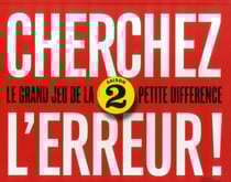 Cherchez l'erreur ! - le grand jeu des 2 différences