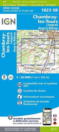 1823Sb Chambray-Les-Tours/Langeais/Azay-Le-Rideau