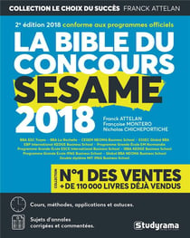 La bible du concours SESAME (concours 2018)