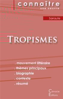 Fiche de lecture tropismes de nathalie sarraute - (analyse littéraire de référence et résumé complet)