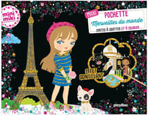 Maxi pochette merveilles du monde - cartes à gratter et à colorier (édition 2019)