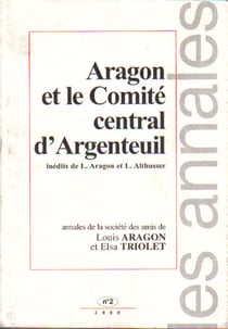 Societe des amis d'aragon et d'elsa triolet- n2: 2000