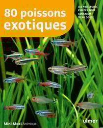 80 poissons exotiques - les meilleures espèces pour aquarium d'eau douce