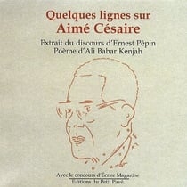 Quelques lignes sur aimé césaire