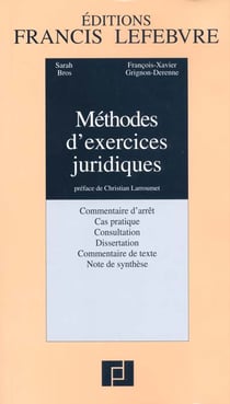Methodes d'exercices juridiques