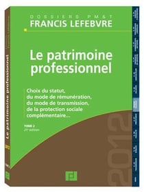 Le patrimoine professionnel (édition 2012)