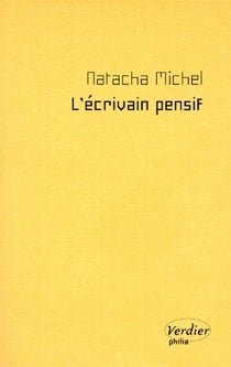 L'écrivain pensif