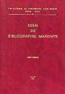 Essai de bibliographie maronite