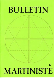 BULLETIN MARTINISTE n.5