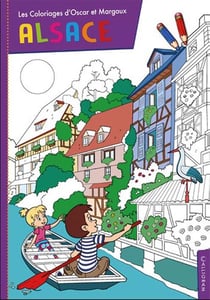 Les coloriages d'oscar et margaux - l'alsace