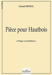 Pièce pour hautbois et orgue ou synthétiseur