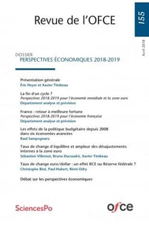 Revue de l'OFCE n.155 : perspectives économiques 2018-2019
