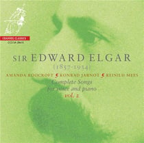 Elgar : Complete Songs for Voice and Piano Vol. 2
