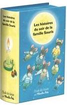 Coffret lampe à histoire famille souris