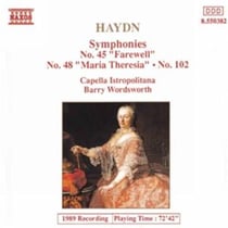 Symphonies n°45 & 48 & 102