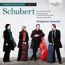 Schubert : Intégrale des quatuors à cordes vol.3