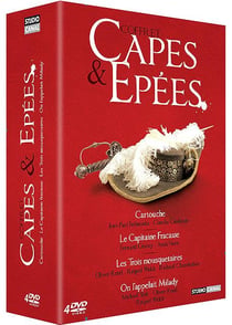 Capes & épées - Coffret - Cartouche + Capitaine Fracasse + Les 3 mousquetaires + On l'appelait Milady