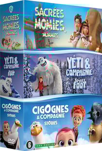 Animation - Coffret : Sacrées momies + Yéti & Compagnie + Cigognes et compagnie
