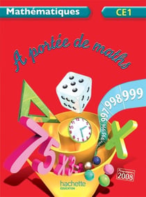 À portée de maths : CE1 - livre de l'élève (édition 2102)