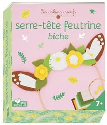 Serre-tête feutrine - biche