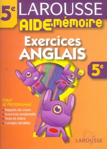 Aide-memoire larousse - anglais - 5ème - exercices corrigés