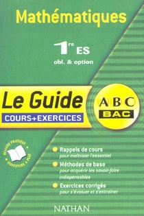 Mathematiques abc 1e es cours