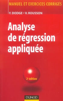 Analyse de régression appliquée - 2ème édition