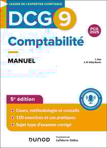 DCG 9 : Comptabilité - Manuel (édition 2024/2025)