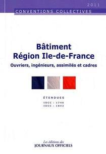Bâtiment région ile-de-france - ouvriers et cadres