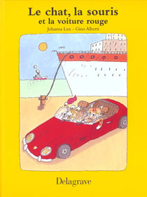 Le chat la souris et la voiture rouge