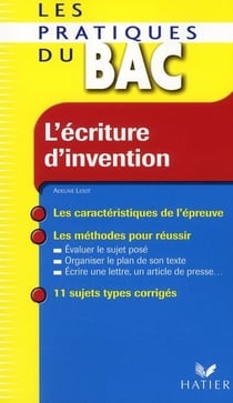 L'écriture d'invention