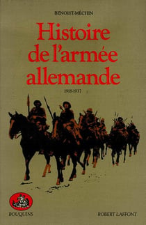 Histoire de l'armee allemande - tome 1 - vol01